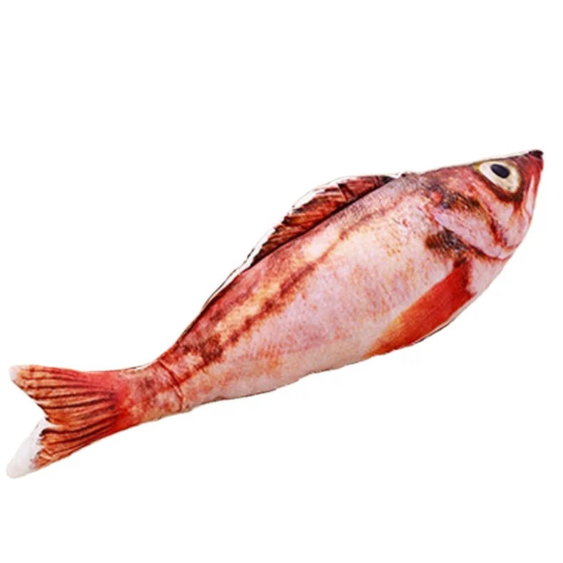 Factory wholesale plush simulation fish for pet cat toy funny cat doll pillow spot straight hair
Factory wholesale plush simulation fish for pet cat toy funny cat doll pillow spot straight hair