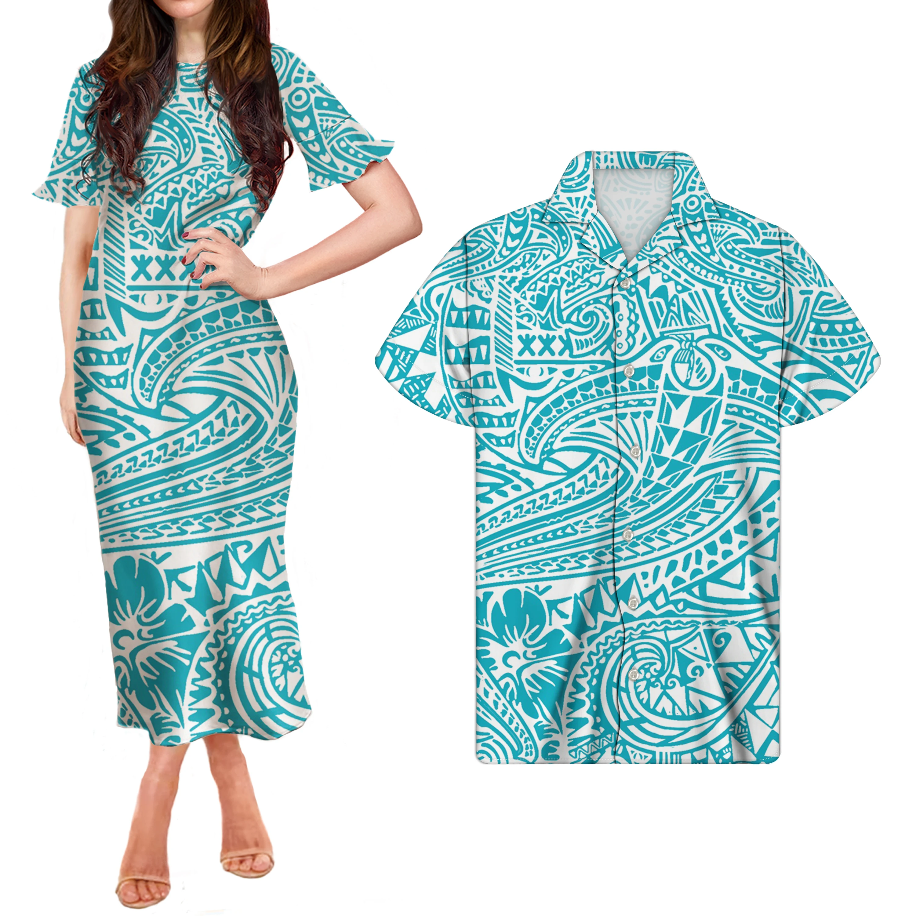 Hawaiian Tropical Hibiscus Polynesian Woman Dresses Casual Sexy Bodycon Summer Short-Sleeve Crewneck Plus Size Party Long Dress
Hawaiian Tropical Hibiscus Polynesian Woman Dresses Casual Sexy Bodycon Summer Short-Sleeve Crewneck Plus Size Party Long Dress