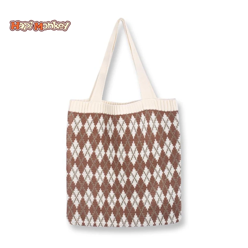 HapiMonkey Wholesale Custom Oem New Trendy 100% Acrylic Knitted Tote Women Girls Handbags Designer Hand Bag
HapiMonkey Wholesale Custom Oem New Trendy 100% Acrylic Knitted Tote Women Girls Handbags Designer Hand Bag