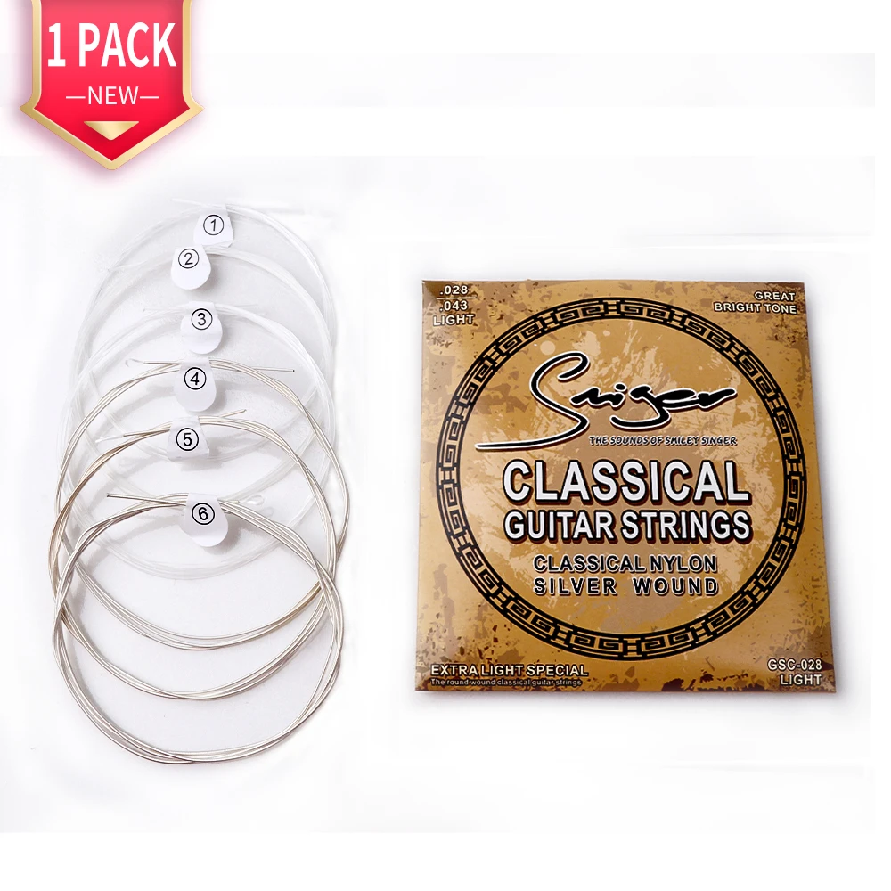 Amazon Hot sale OEM Custom Packing nylon acoustic guitar strings musical accessories
Amazon Hot sale OEM Custom Packing nylon acoustic guitar strings musical accessories