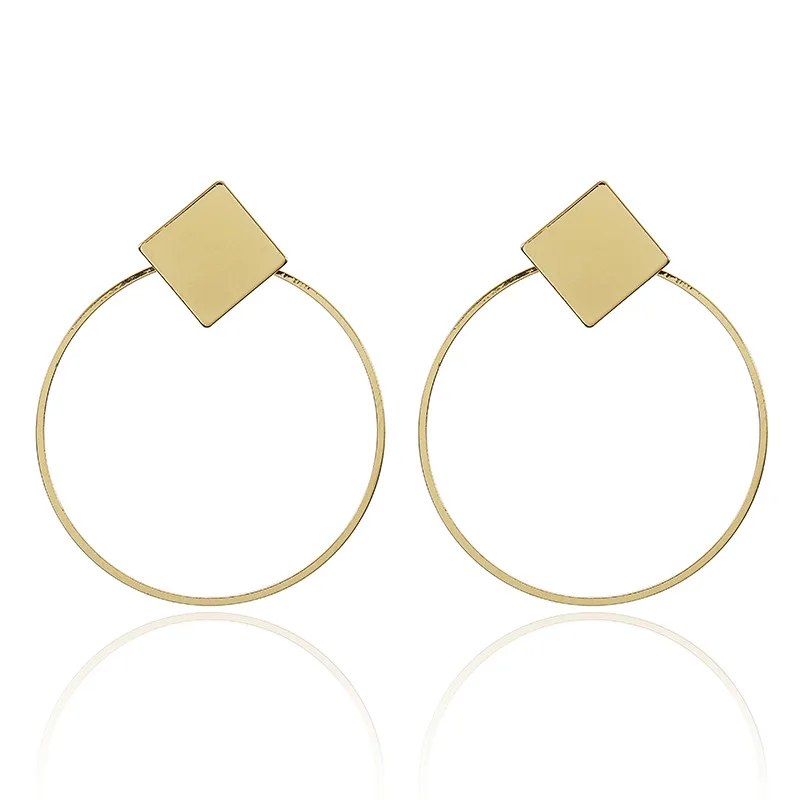 Fashion Statement Lady Earrings Big Geometric Round Earrings For Women Hanging Dangle Earrings Drop Earing Modern Female Jewelry, Silver,gold 
Fashion Statement Lady Earrings Big Geometric Round Earrings For Women Hanging Dangle Earrings Drop Earing Modern Female Jewelry, Silver,gold