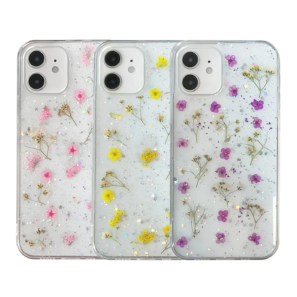 Fashionable epoxy resin pressed floral phone case clear Soft Tpu mobile phone case back cover case for iphone 12 11 pro 7 8 x xs
Fashionable epoxy resin pressed floral phone case clear Soft Tpu mobile phone case back cover case for iphone 12 11 pro 7 8 x xs