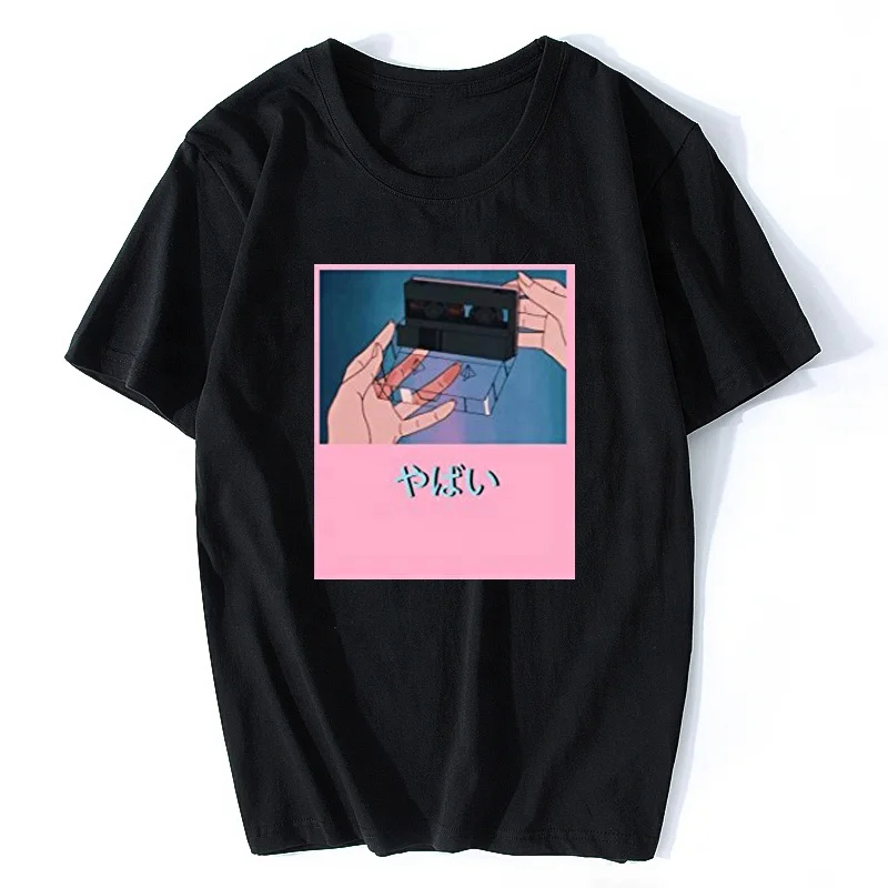 Vaporwave Aesthetic Japan Otaku Skate 2020 Summer New Brand T Shirt Men Hip Hop Men/women Anime Cute Pink T Shirt Men
Vaporwave Aesthetic Japan Otaku Skate 2020 Summer New Brand T Shirt Men Hip Hop Men/women Anime Cute Pink T Shirt Men