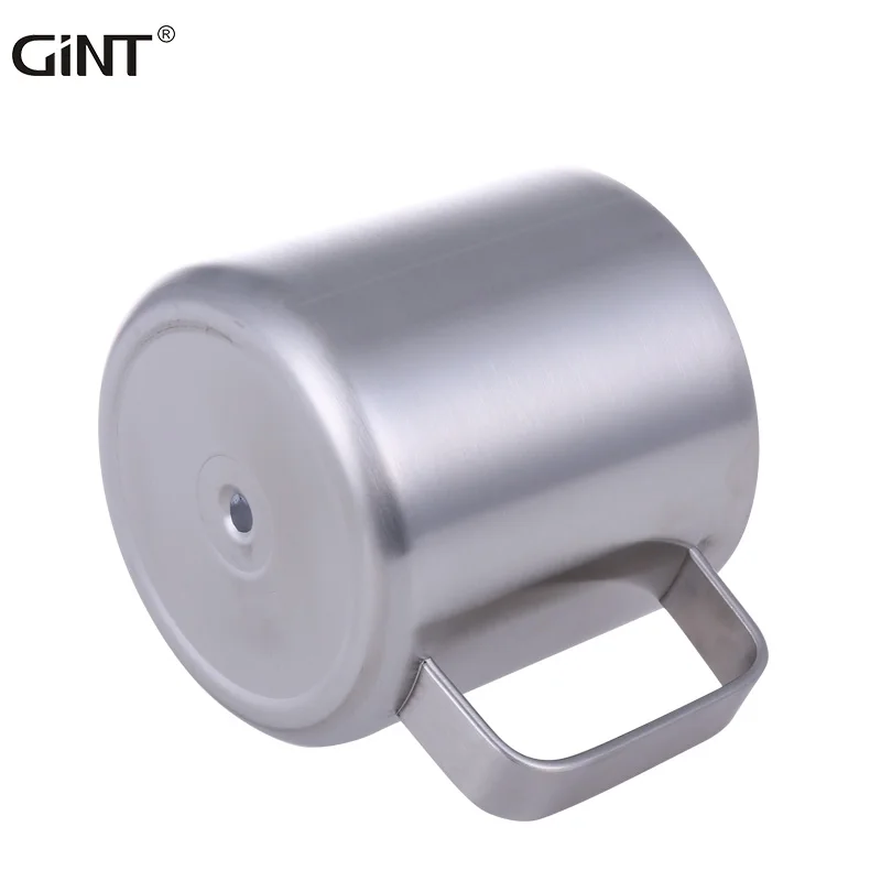 Gint Popular stainless steel insulated water mug customized Double wall vacuum thermal coffee mud with handle for office
Gint Popular stainless steel insulated water mug customized Double wall vacuum thermal coffee mud with handle for office