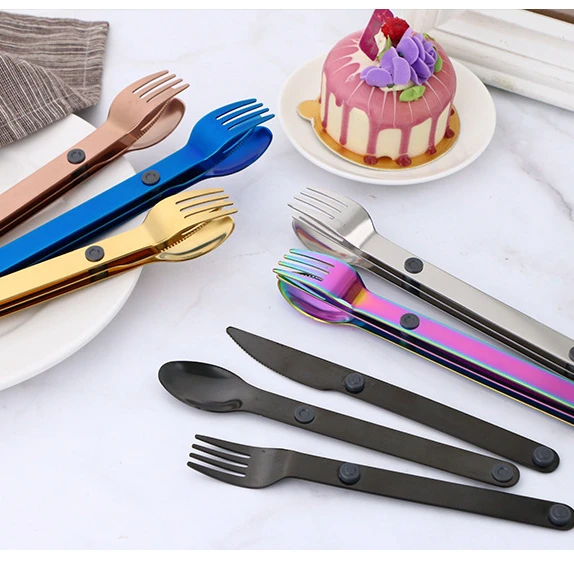 Hot!!!! Magnetic light environmental-friendly tableware knife, fork and spoon metal high-end tableware set
Hot!!!! Magnetic light environmental-friendly tableware knife, fork and spoon metal high-end tableware set