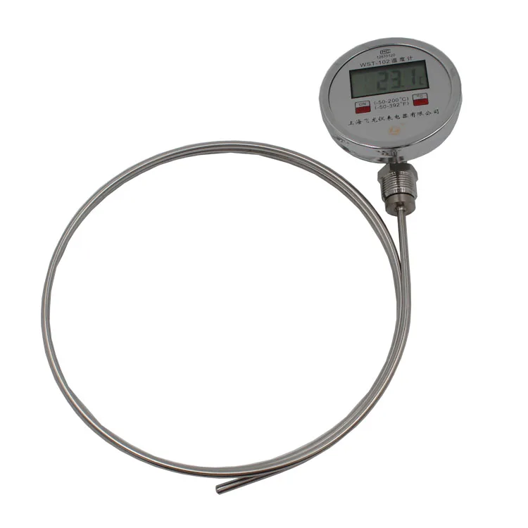 Factory price China manufacture digital bimetal bimetallic thermometer WST-102 for industrial temperature measuring