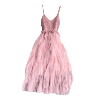 CUBEAR DK00006 Casual Women Dresses Fashion Girls Dresses with V-neck Irregular Layers Mesh Cake Skirt
CUBEAR DK00006 Casual Women Dresses Fashion Girls Dresses with V-neck Irregular Layers Mesh Cake Skirt