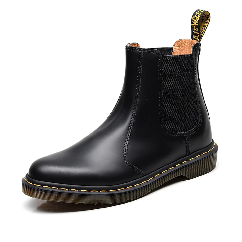 Wholesale New Trend High Top Martin Boots Men's British Leather Plus Size Chelsea Mens Boots
Wholesale New Trend High Top Martin Boots Men's British Leather Plus Size Chelsea Mens Boots