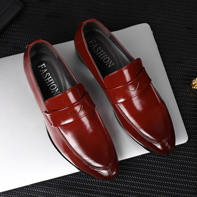 New Non-slip Korean Casual Leather Shoes Formal Dress Shoes For Men, 2 colors/oem
New Non-slip Korean Casual Leather Shoes Formal Dress Shoes For Men, 2 colors/oem