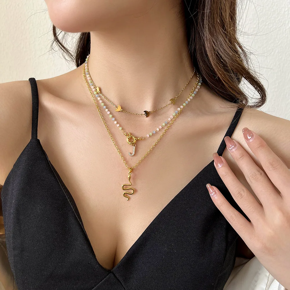 Vintage Bohemian Multi-layer Chunky Chain Choker Necklace Snake Portrait Pendant Necklaces for women jewelry
Vintage Bohemian Multi-layer Chunky Chain Choker Necklace Snake Portrait Pendant Necklaces for women jewelry