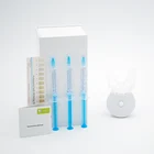 Private Logo Teeth Whitening Kit with LED Light and Gels Without Sensitive Non Peroxide Gel