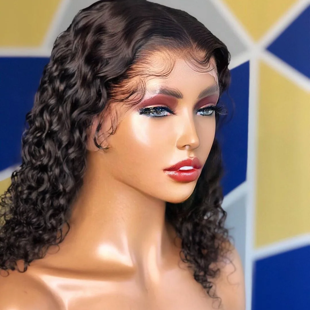 Hot Selling Cheap Price 18 Inch 13 By 6 Curly Brazilian Human Hair Lace Front Wig In Stock
Hot Selling Cheap Price 18 Inch 13 By 6 Curly Brazilian Human Hair Lace Front Wig In Stock