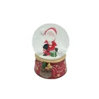 Cute teddy bear snow globe resin ceramics