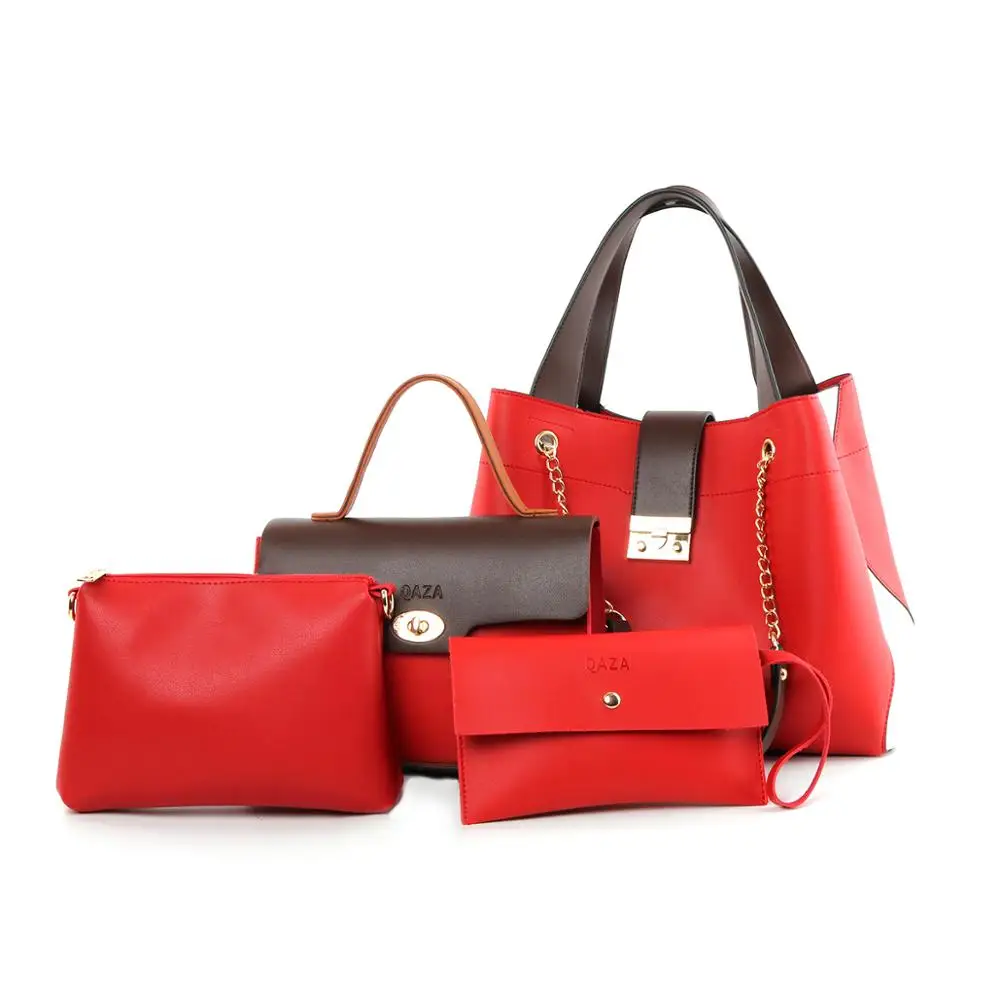 ZR22 Fashion lady handbag women bag sets high quality PU handbags 4 pcs in 1 set, Red/brown/pink/camel/green/black
ZR22 Fashion lady handbag women bag sets high quality PU handbags 4 pcs in 1 set, Red/brown/pink/camel/green/black