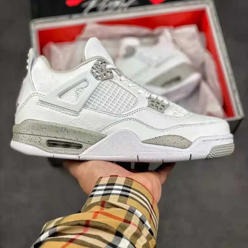 Stock X Top quality White air j and 4 cheap retro basketball shoes men 4s sport running sneakers for women
Stock X Top quality White air j and 4 cheap retro basketball shoes men 4s sport running sneakers for women