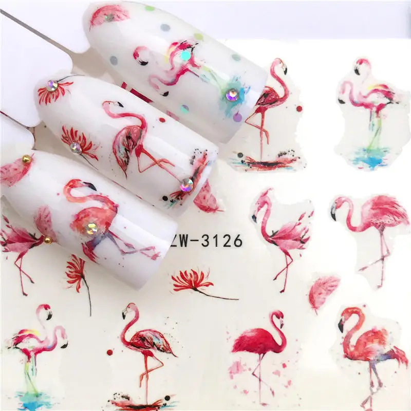 Flamingo Fruit/Flower Series Nail Water Decals Dream ChaserPattern Tranfer Sticker Nail Art Decoration, Colorful
Flamingo Fruit/Flower Series Nail Water Decals Dream ChaserPattern Tranfer Sticker Nail Art Decoration, Colorful