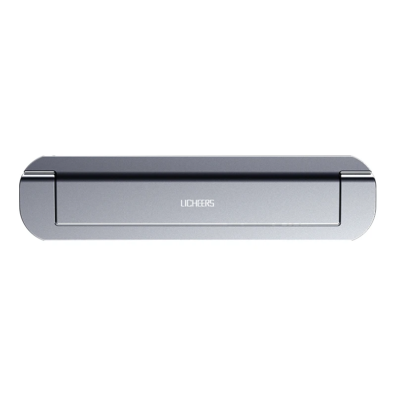 Licheers Invisible Aluminum Laptop Stand Foldable Non-slip Desktop Portable Laptop Stand, Dark grey
Licheers Invisible Aluminum Laptop Stand Foldable Non-slip Desktop Portable Laptop Stand, Dark grey