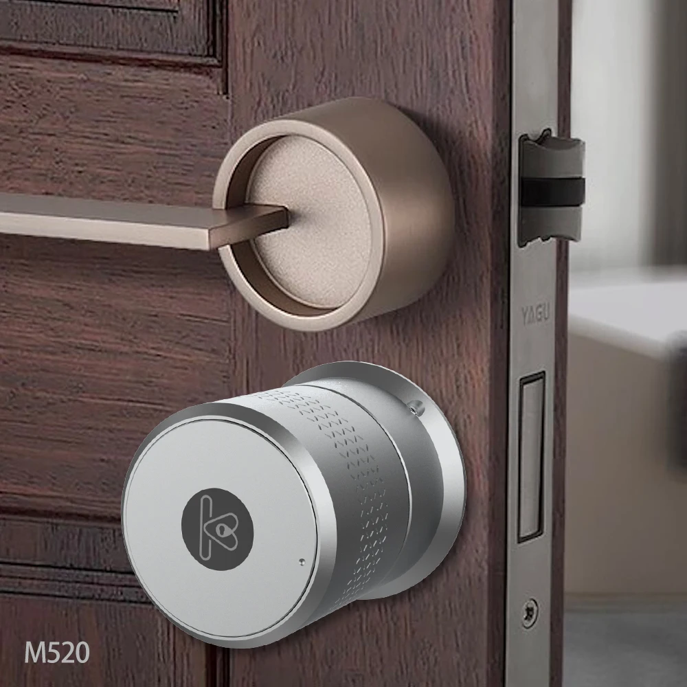 M520 10min Easy Install Smart Lock for Euro Profile Cylinder Door, Bluetooth Enabled Mobile Phone Remote Controll Wifi Door lock
M520 10min Easy Install Smart Lock for Euro Profile Cylinder Door, Bluetooth Enabled Mobile Phone Remote Controll Wifi Door lock
