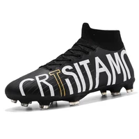 

2019 New Model Customized Logo Soccer Shoes CR7 SE High Ankle FG TF Football Boots Superfly 360 LVL UP Cleats Factory Wholesale