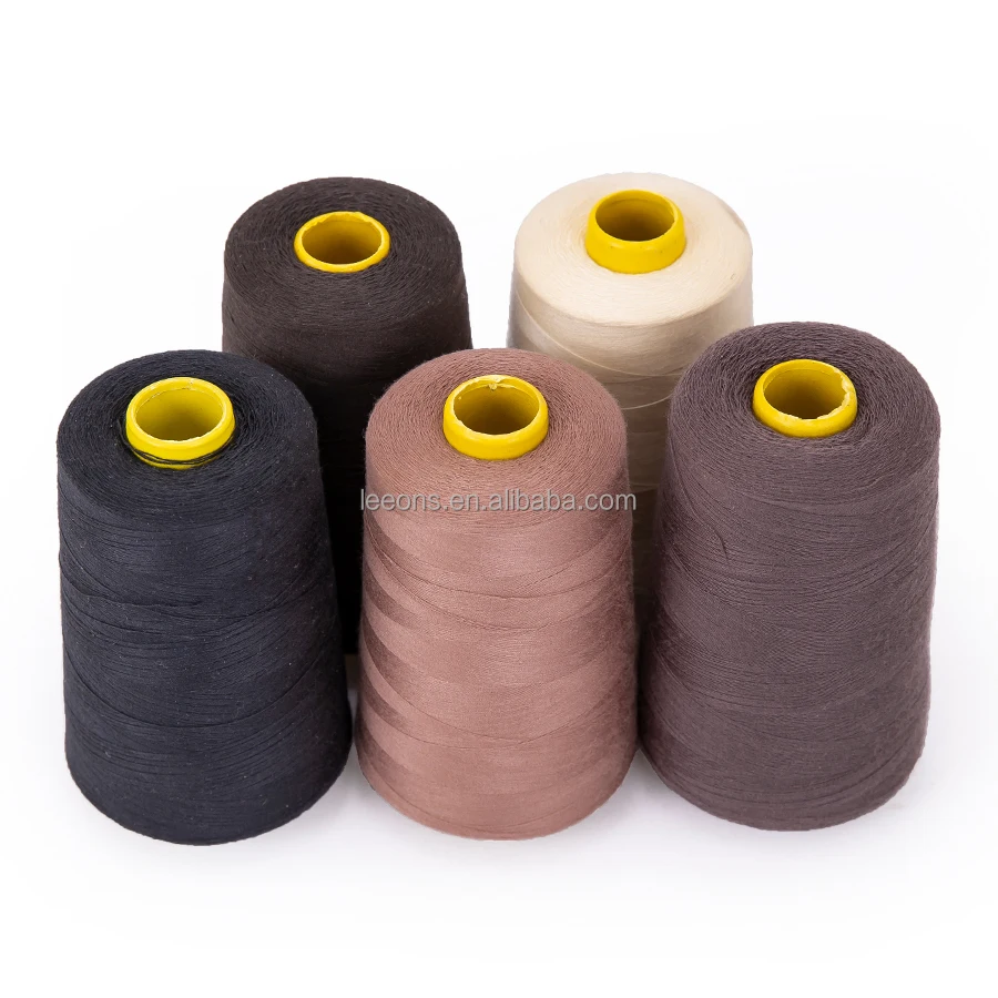 Leeons Wholesale High Quality 100% Cotton Thread Thick Sewing Thread Supplier, 5 colors
Leeons Wholesale High Quality 100% Cotton Thread Thick Sewing Thread Supplier, 5 colors