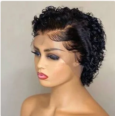Amazon new Wig ladies 8 inch black short curly brazilian short hair wig real hair, Brown
Amazon new Wig ladies 8 inch black short curly brazilian short hair wig real hair, Brown