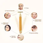 24K Energy Gold Beauty Bar Anti Wrinkles Facial Massager Face Lift Skin Tightening of facial vibration device
