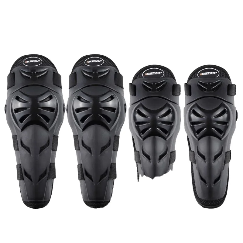 Motorcycle summer cross-country cycling equipment motorcycle knee protector elbow protector car fall - proof four-piece set, Black
Motorcycle summer cross-country cycling equipment motorcycle knee protector elbow protector car fall - proof four-piece set, Black