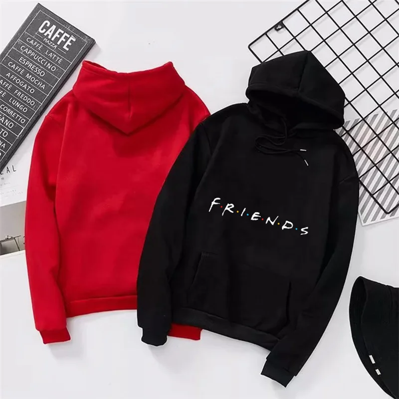 Friends TV Show Women Hoodies Casual Sweatshirt Coat Jacket Outwear Tops Pullover Candy 6 Color, Black &pink&white&blue& red&grey
Friends TV Show Women Hoodies Casual Sweatshirt Coat Jacket Outwear Tops Pullover Candy 6 Color, Black &pink&white&blue& red&grey