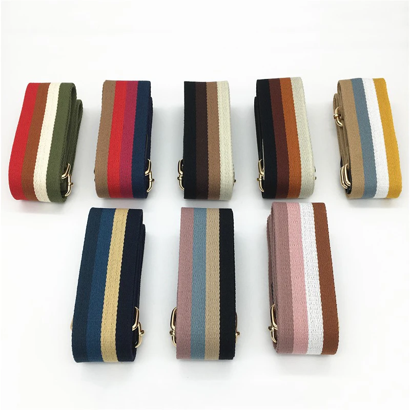 ZONESIN 5cm Colorful Stripe Cotton Webbing Handbag Replacement Crossbody Ribbon Bag Shoulder Straps, 11 colors in stock
ZONESIN 5cm Colorful Stripe Cotton Webbing Handbag Replacement Crossbody Ribbon Bag Shoulder Straps, 11 colors in stock