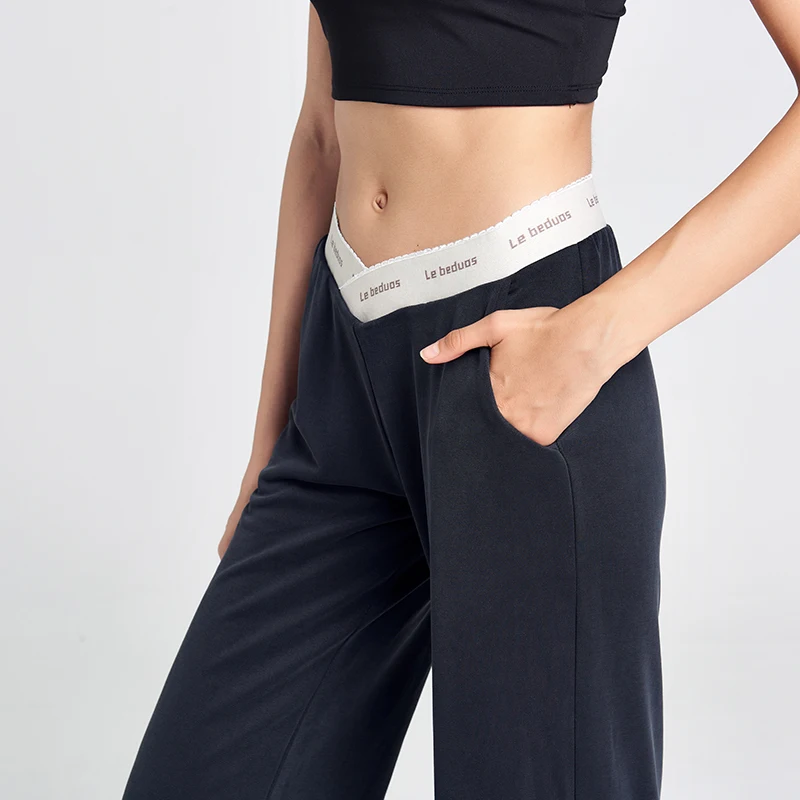 Plus Size Low Elastic Waist Drape Wide Legs Maternity Sports Trousers For Women, Black,grey
Plus Size Low Elastic Waist Drape Wide Legs Maternity Sports Trousers For Women, Black,grey