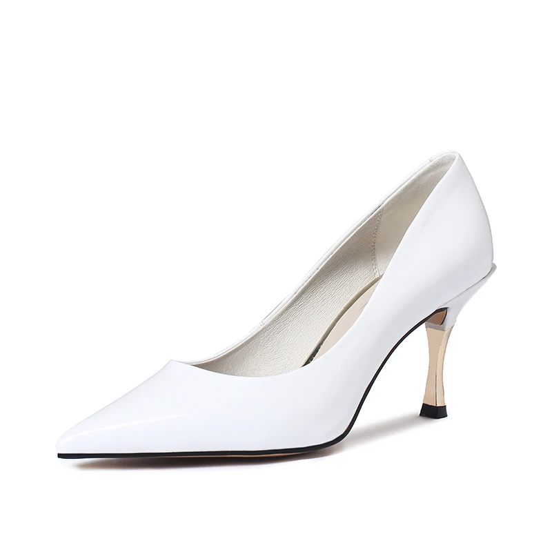 Universe K088 New Arrival 2020 Pointed Toe Ladies Pumps Genuine Leather Gilded High Heels Dress Shoes Women
Universe K088 New Arrival 2020 Pointed Toe Ladies Pumps Genuine Leather Gilded High Heels Dress Shoes Women