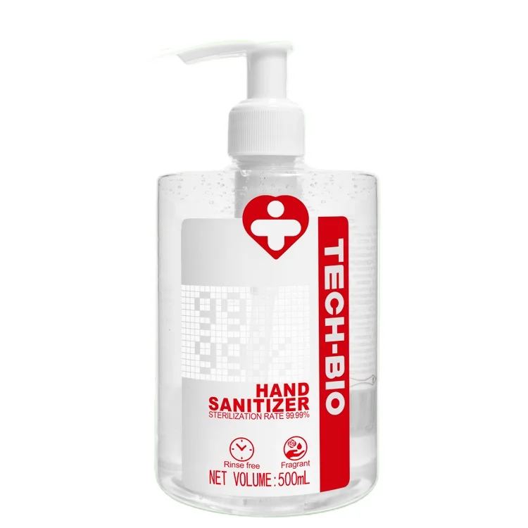 Good Quality Factory Directly Gel Hand Sanitizer 500ml Alcohol Hand Sanitiser TECH-BIO, Colorless
Good Quality Factory Directly Gel Hand Sanitizer 500ml Alcohol Hand Sanitiser TECH-BIO, Colorless