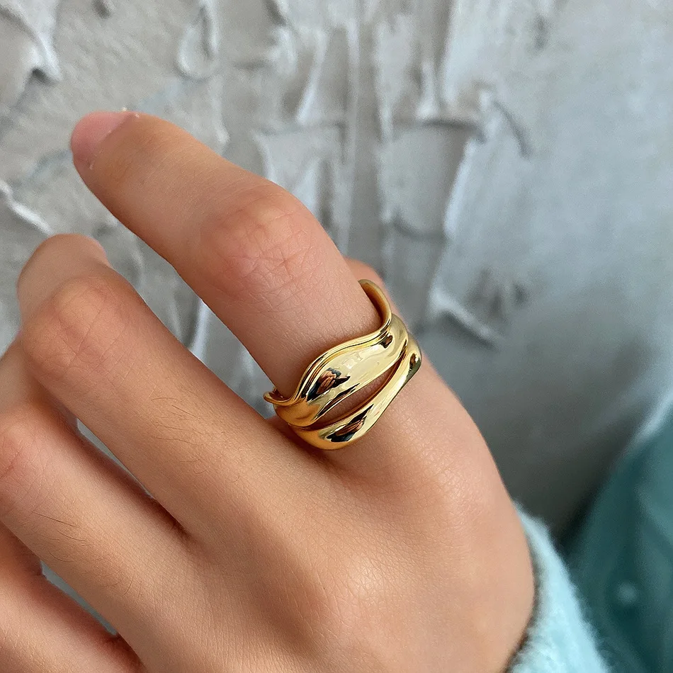 Vershal New Arrival Minimalist Finger Adjustable Multi-layer Women Rings For Ladies Jewelry
Vershal New Arrival Minimalist Finger Adjustable Multi-layer Women Rings For Ladies Jewelry