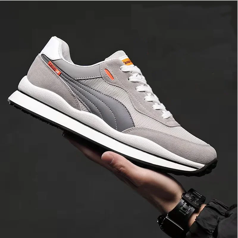 New Styles Low Price Men Sports Shoes Sneakers breathable Walking Running Shoes, Black / brown
New Styles Low Price Men Sports Shoes Sneakers breathable Walking Running Shoes, Black / brown