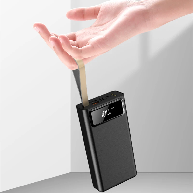 2021 new arrivals digital Power Bank Hot selling 30000mAh Power Bank Portable USB Quick Charge Powerbank, Black+white
2021 new arrivals digital Power Bank Hot selling 30000mAh Power Bank Portable USB Quick Charge Powerbank, Black+white