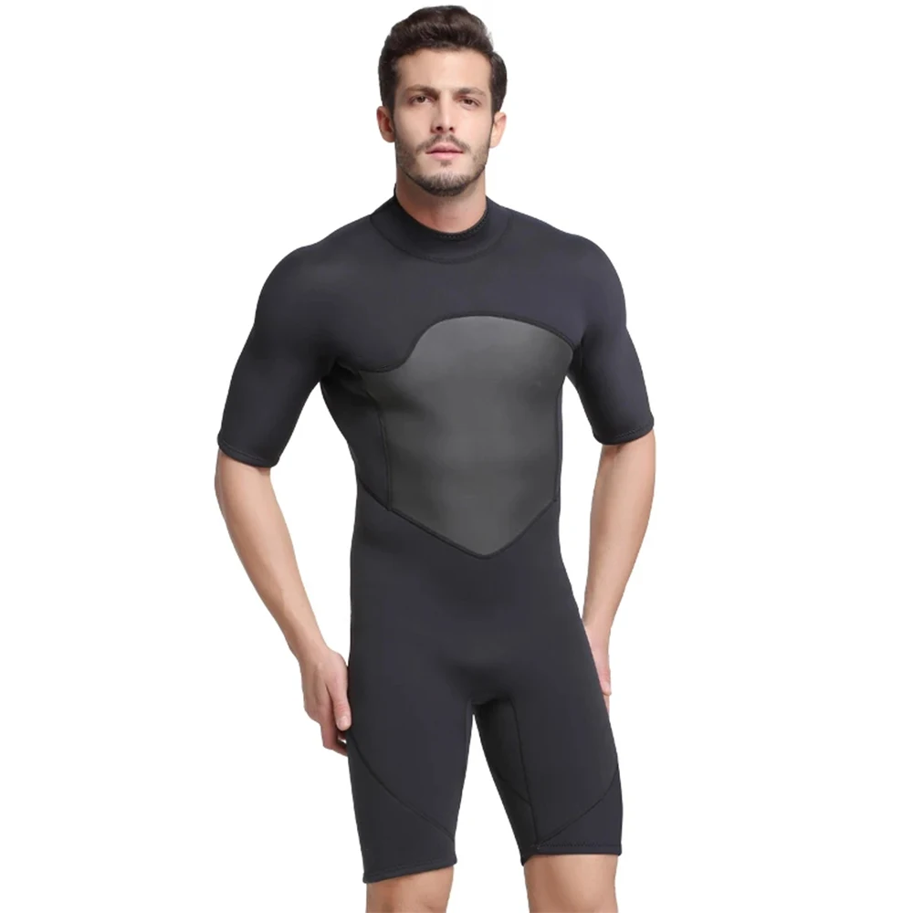 Newbility One-piece men's 2mm warm long-sleeved snorkeling sunscreen surfing suit winter swimming suit
Newbility One-piece men's 2mm warm long-sleeved snorkeling sunscreen surfing suit winter swimming suit