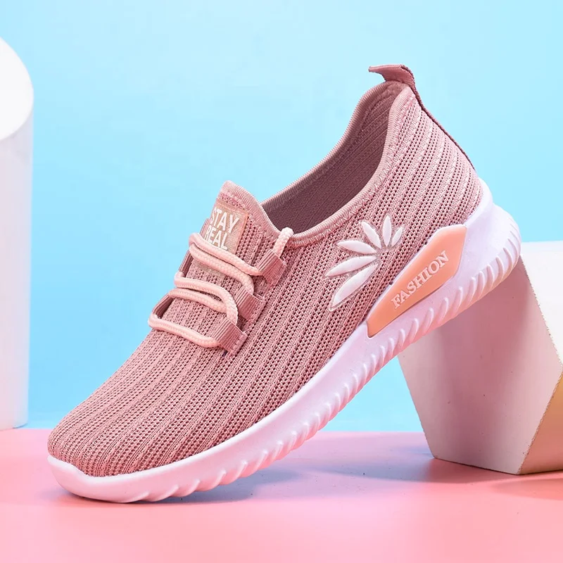 GF25 C Fashion flymesh summer breathable running ladies sport shoes for ladies 2021 fabricante de zapatillas, Black/pink/red
GF25 C Fashion flymesh summer breathable running ladies sport shoes for ladies 2021 fabricante de zapatillas, Black/pink/red