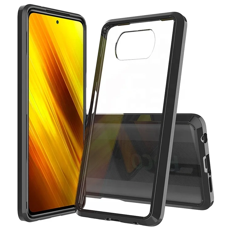 Clear Acrylic Case Transparent Anti-Scratch Full Protective Hard Back Cover Mobile Phone Case for Xiaomi POCO X3 NFC, Black, clear, pink, green, gray
Clear Acrylic Case Transparent Anti-Scratch Full Protective Hard Back Cover Mobile Phone Case for Xiaomi POCO X3 NFC, Black, clear, pink, green, gray