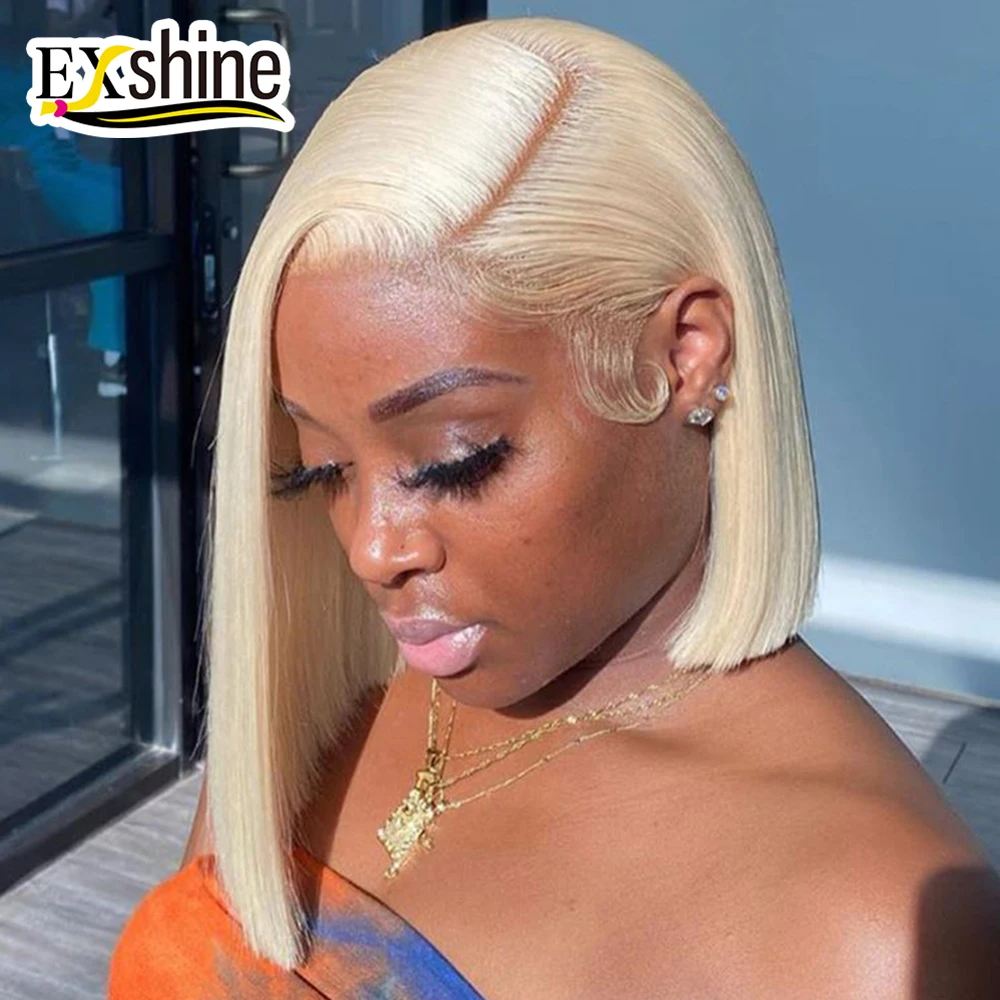 Exshine virgin brazilian human hair 613 lace front wigs,cheap natural human hair wigs for black women,613 Short bob lace wigs
Exshine virgin brazilian human hair 613 lace front wigs,cheap natural human hair wigs for black women,613 Short bob lace wigs