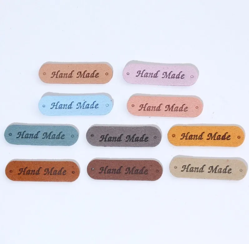 Handmade PU Leather Tags Handmade Embossed Tag Labels with Holes for DIY, Colorful
Handmade PU Leather Tags Handmade Embossed Tag Labels with Holes for DIY, Colorful