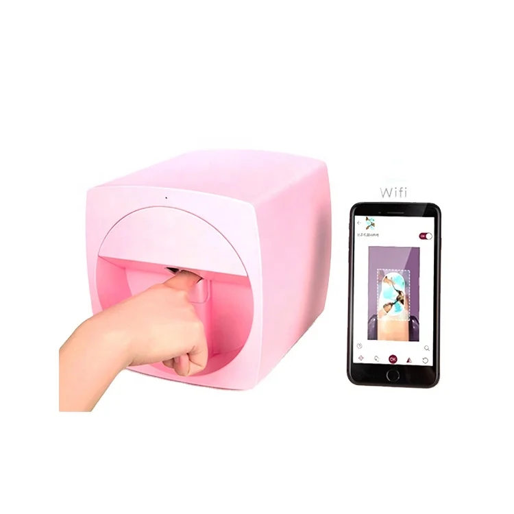 2020 best nail printer wifi digital mobile nail polish printer connected to phone, White
2020 best nail printer wifi digital mobile nail polish printer connected to phone, White