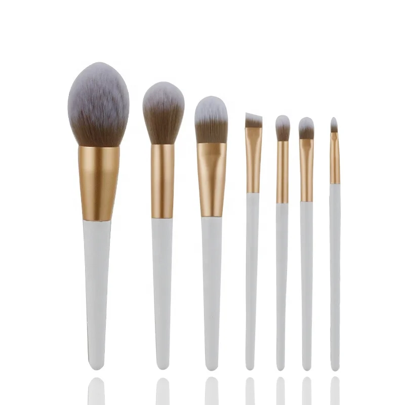7Pcs Professional Synthetic Cosmetic Brushes White Makeup Brushes Private Label, Customized color
7Pcs Professional Synthetic Cosmetic Brushes White Makeup Brushes Private Label, Customized color