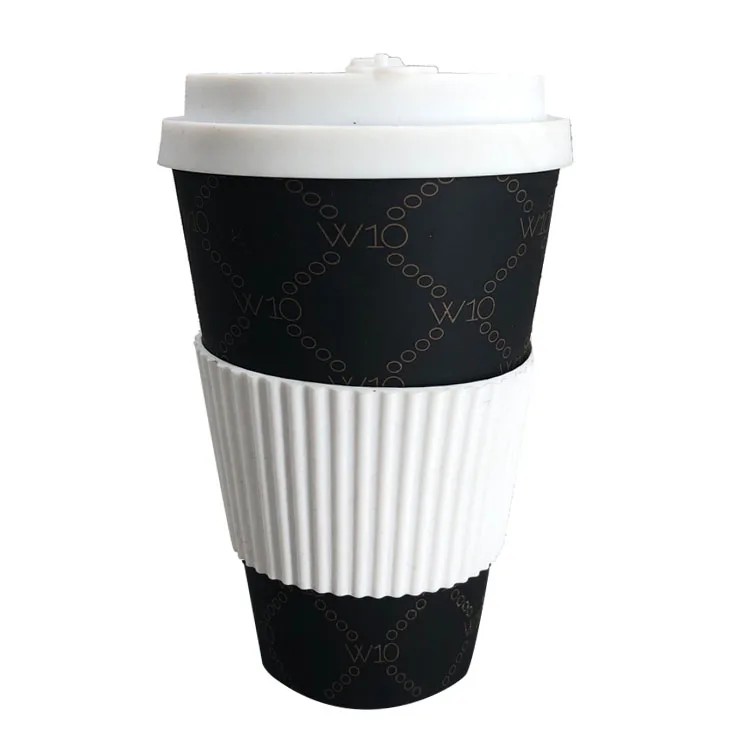 Biodegradable Organic Plant Bamboo Fiber reusable Coffee Cup with Silicone Lid, As picture/customized
Biodegradable Organic Plant Bamboo Fiber reusable Coffee Cup with Silicone Lid, As picture/customized