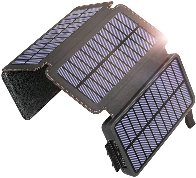 Waterproof Foldable Solar Power Banks 20000mah Wireless Portable Mobile Solar Charger with LED Light
Waterproof Foldable Solar Power Banks 20000mah Wireless Portable Mobile Solar Charger with LED Light