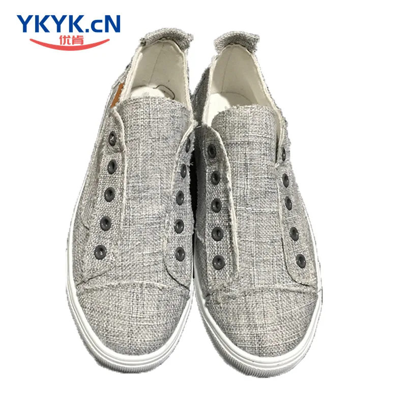 Women Fashion Trendy Canvas Sneakers Slip On Shoes Low Top Casual Walking Shoes Flats, Picture
Women Fashion Trendy Canvas Sneakers Slip On Shoes Low Top Casual Walking Shoes Flats, Picture