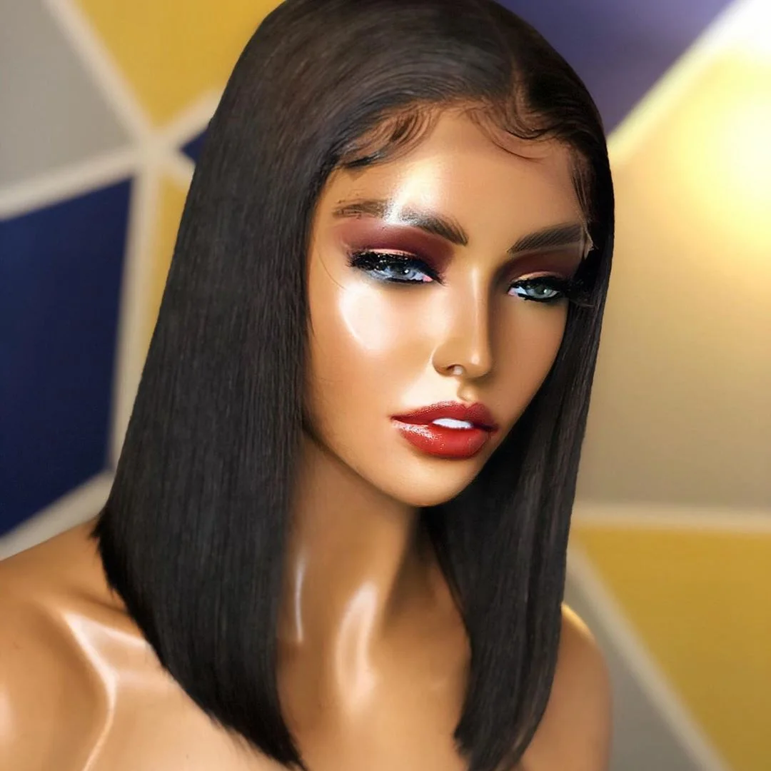 China Suppliers Straight Human Hair Wigs Bob 14Inch HD Lace Front Wig Brazilian Hairs Pre Plucked With Baby Hair
China Suppliers Straight Human Hair Wigs Bob 14Inch HD Lace Front Wig Brazilian Hairs Pre Plucked With Baby Hair