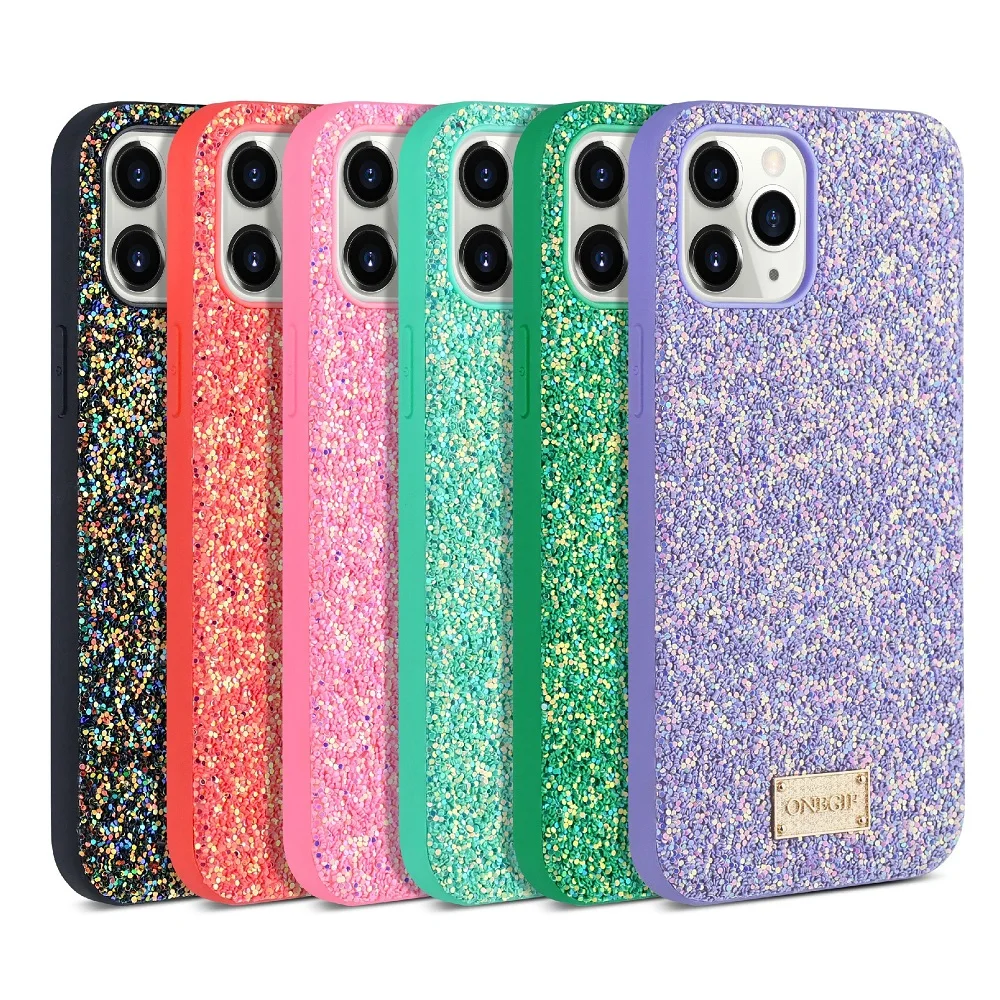 ONEGIF Luxury Glitter Bling Cell Phone Case for iPhone 12 Pro Max Glitter Case
ONEGIF Luxury Glitter Bling Cell Phone Case for iPhone 12 Pro Max Glitter Case