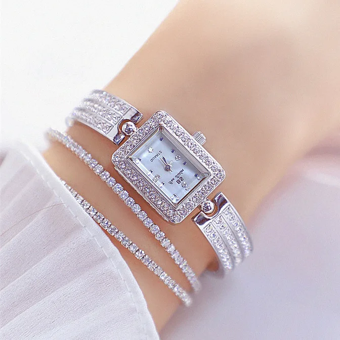 2021 Luxury Rhinestone Bracelet Watch Women Diamond Fashion Ladies Rose Gold Dress Watch Stainless Steel Crystal Wristwatch
2021 Luxury Rhinestone Bracelet Watch Women Diamond Fashion Ladies Rose Gold Dress Watch Stainless Steel Crystal Wristwatch