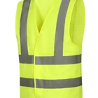 Reflective Safety Vest High Visibility Work Gear Lightweight 10 Pack Neon Yellow