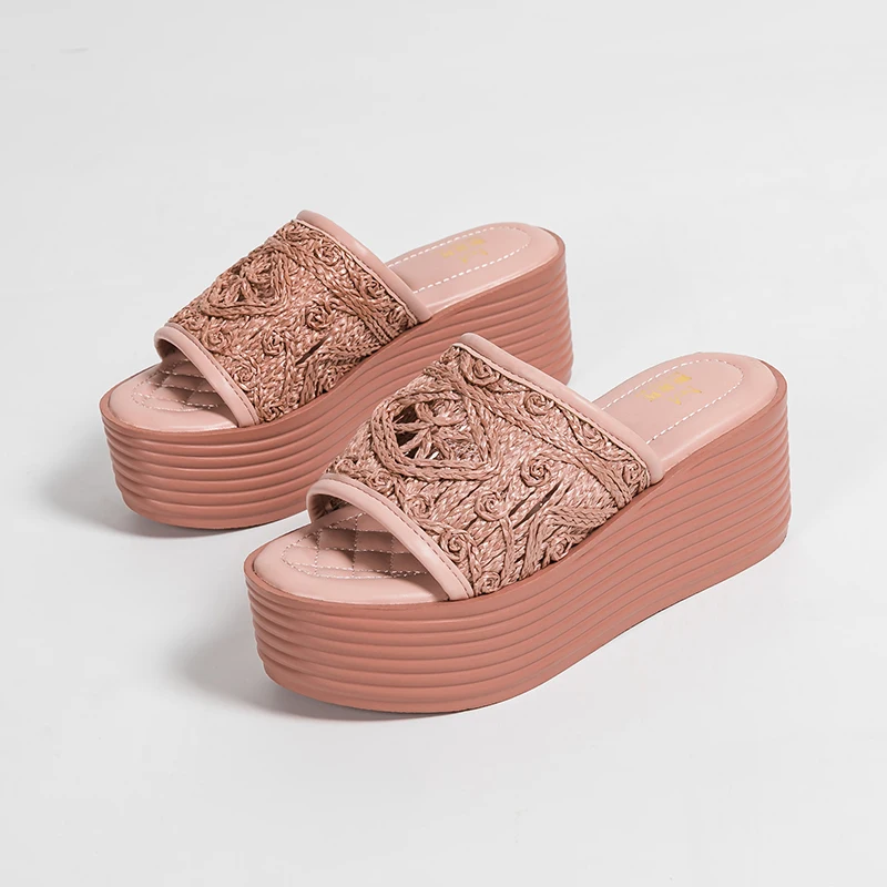 Fashion Ladies Trendy Slippers For Women Casual Shoes Summer Womens High Heel Sandals Women's Sandals, Black, brown, yellow, green, pink, gray, off white
Fashion Ladies Trendy Slippers For Women Casual Shoes Summer Womens High Heel Sandals Women's Sandals, Black, brown, yellow, green, pink, gray, off white